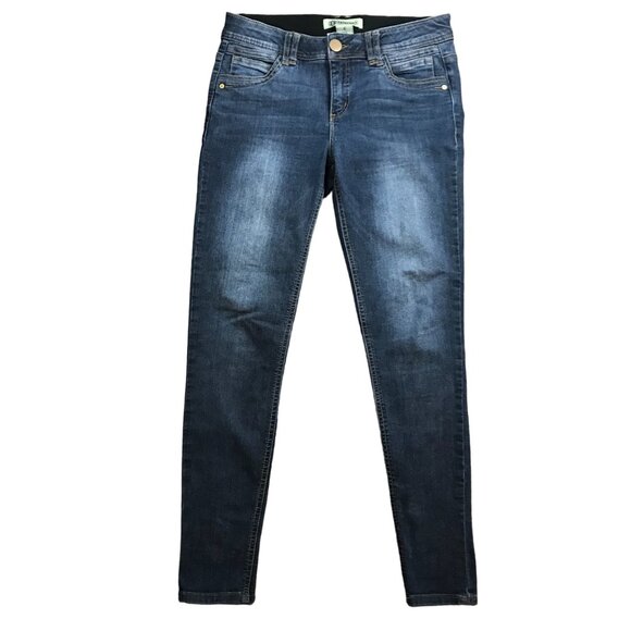 Democracy Ab Technology Skinny Jeans Women's Size 6 Dark Wash Cotton Rayon Denim - Picture 1 of 10